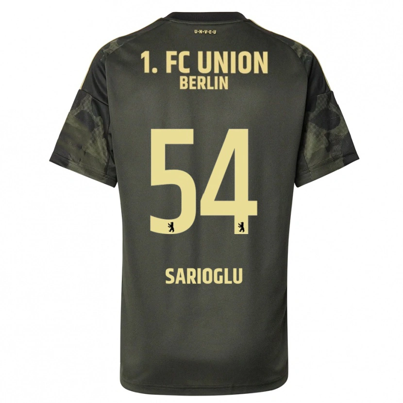 Danxen Damen Defne Sarıoğlu #54 Dunkelgrün Schwarz Auswärtstrikot Trikot 2025/26 T-Shirt Schweiz