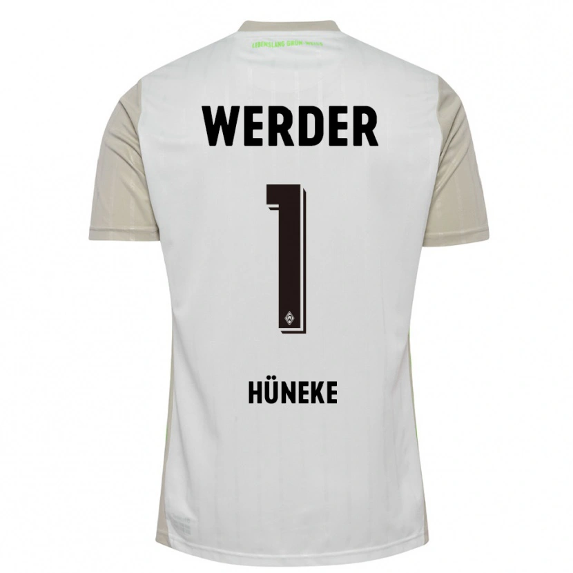 Danxen Damen Win Hüneke #1 Weiß Schwarz Auswärtstrikot Trikot 2025/26 T-Shirt Schweiz