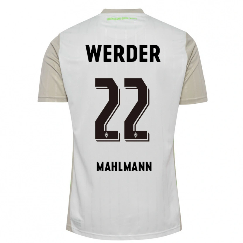 Danxen Damen Justus Mahlmann #22 Weiß Schwarz Auswärtstrikot Trikot 2025/26 T-Shirt Schweiz