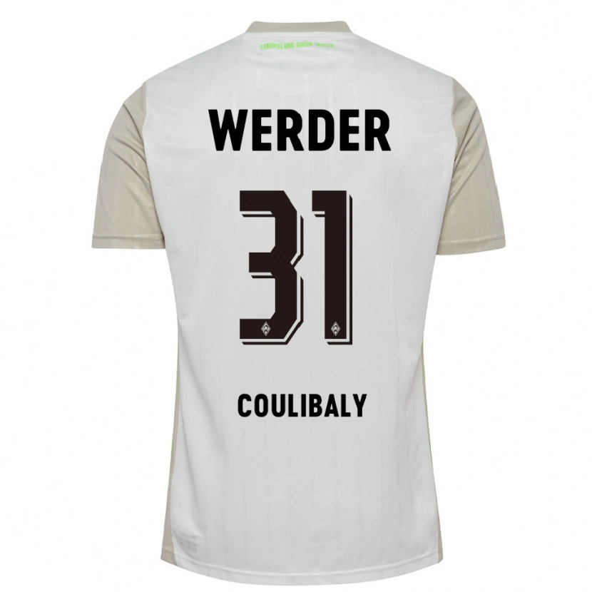 Danxen Damen Karim Coulibaly #31 Weiß Schwarz Auswärtstrikot Trikot 2025/26 T-Shirt Schweiz
