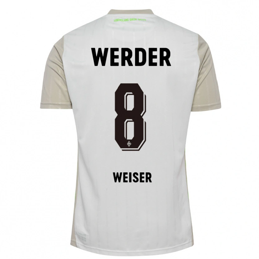 Danxen Damen Mitchell Weiser #8 Weiß Schwarz Auswärtstrikot Trikot 2025/26 T-Shirt Schweiz