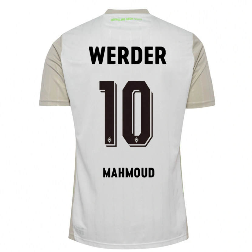 Danxen Damen Tuana Mahmoud #10 Weiß Schwarz Auswärtstrikot Trikot 2025/26 T-Shirt Schweiz