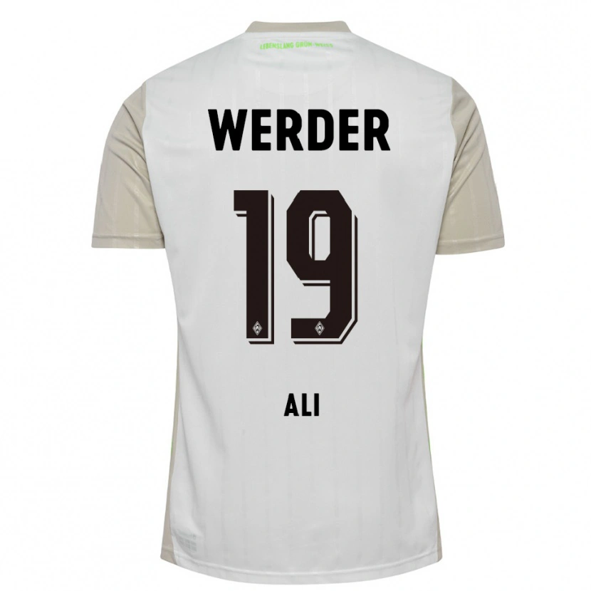 Danxen Damen Rok Ali #19 Weiß Schwarz Auswärtstrikot Trikot 2025/26 T-Shirt Schweiz