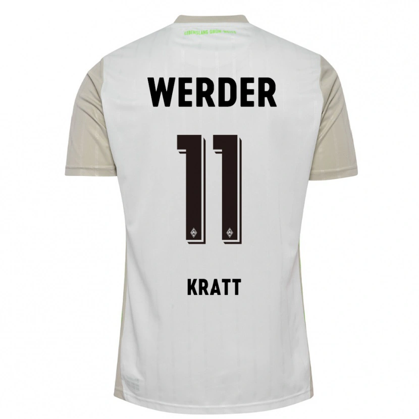 Danxen Damen Ronan Kratt #11 Weiß Schwarz Auswärtstrikot Trikot 2025/26 T-Shirt Schweiz