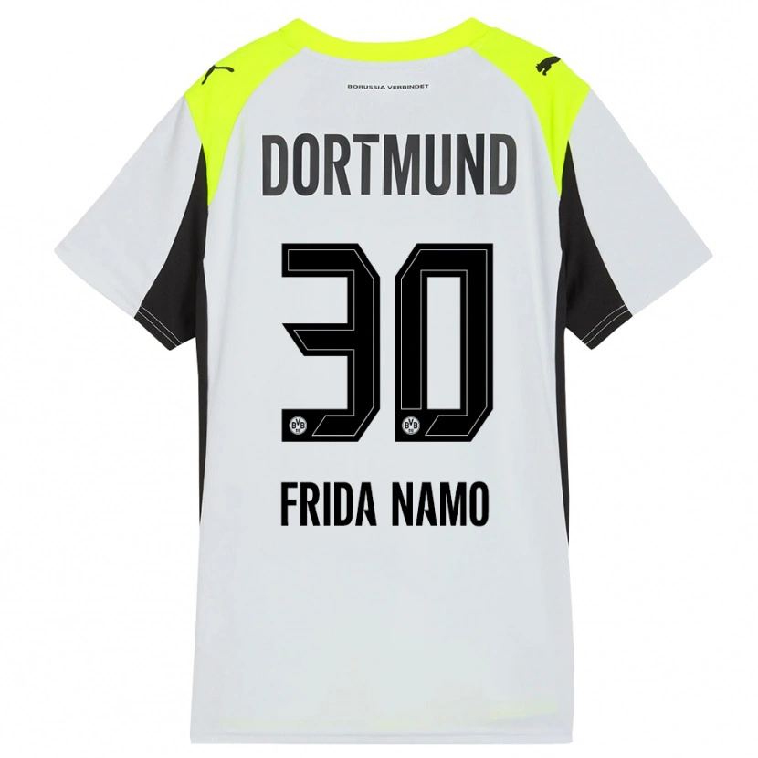 Danxen Damen Ronning Frida Namo #30 Fluoreszierendes Gelb Auswärtstrikot Trikot 2025/26 T-Shirt Schweiz