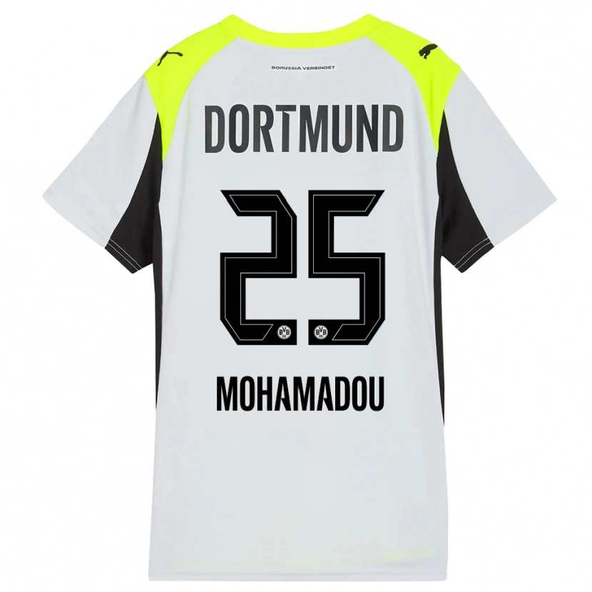 Danxen Damen Hamzath Mohamadou #25 Fluoreszierendes Gelb Auswärtstrikot Trikot 2025/26 T-Shirt Schweiz
