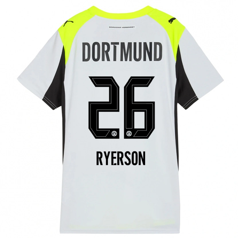Danxen Damen Julian Ryerson #26 Fluoreszierendes Gelb Auswärtstrikot Trikot 2025/26 T-Shirt Schweiz