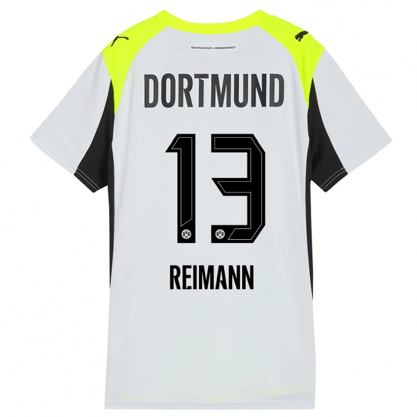 Danxen Damen Paula Reimann #13 Fluoreszierendes Gelb Auswärtstrikot Trikot 2025/26 T-Shirt Schweiz