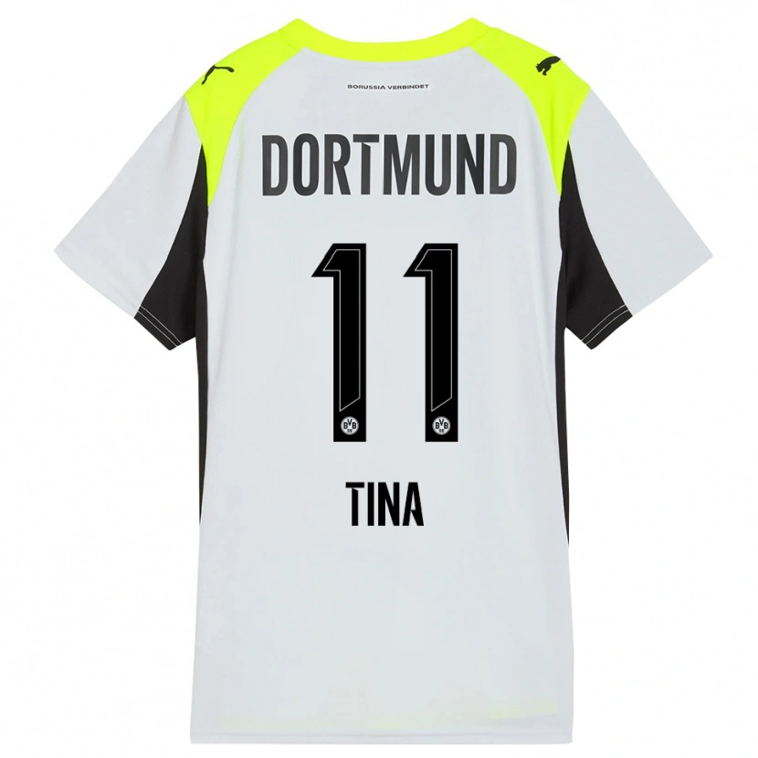 Danxen Damen Abdulla Tina #11 Fluoreszierendes Gelb Auswärtstrikot Trikot 2025/26 T-Shirt Schweiz