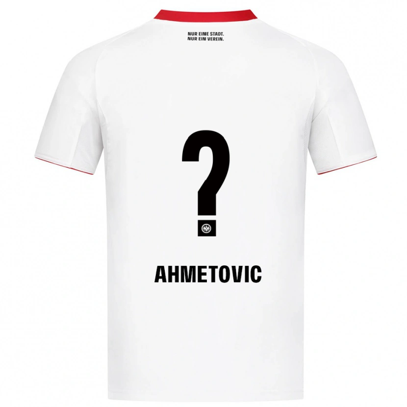 Danxen Damen Marco Ahmetovic #0 Weiß Rot Auswärtstrikot Trikot 2025/26 T-Shirt Schweiz