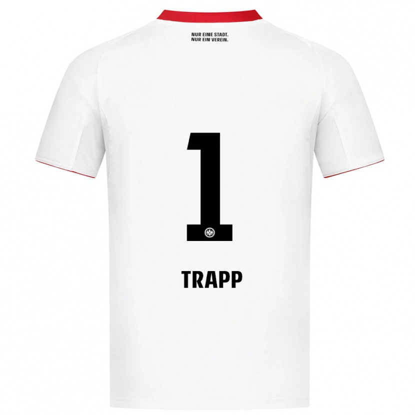 Danxen Damen Kevin Trapp #1 Weiß Rot Auswärtstrikot Trikot 2025/26 T-Shirt Schweiz
