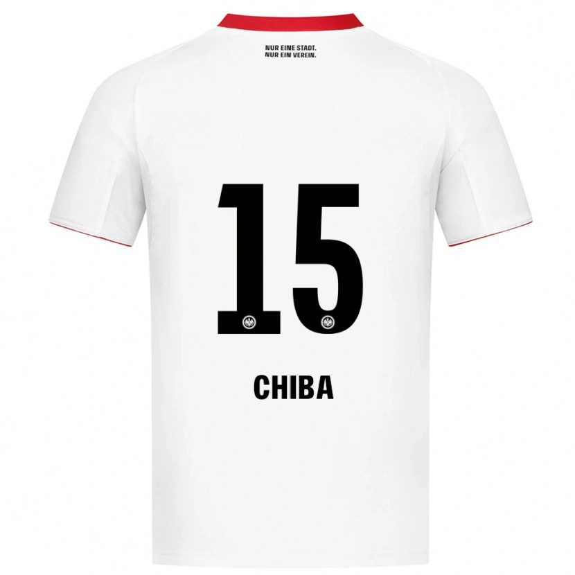 Danxen Damen Remina Chiba #15 Weiß Rot Auswärtstrikot Trikot 2025/26 T-Shirt Schweiz