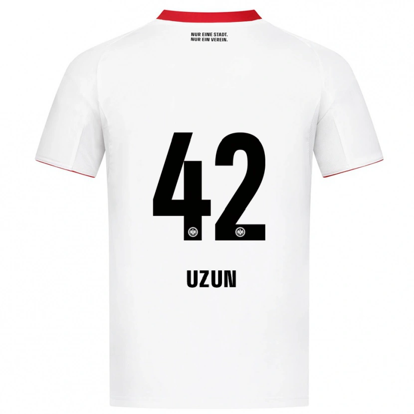 Danxen Damen Can Uzun #42 Weiß Rot Auswärtstrikot Trikot 2025/26 T-Shirt Schweiz