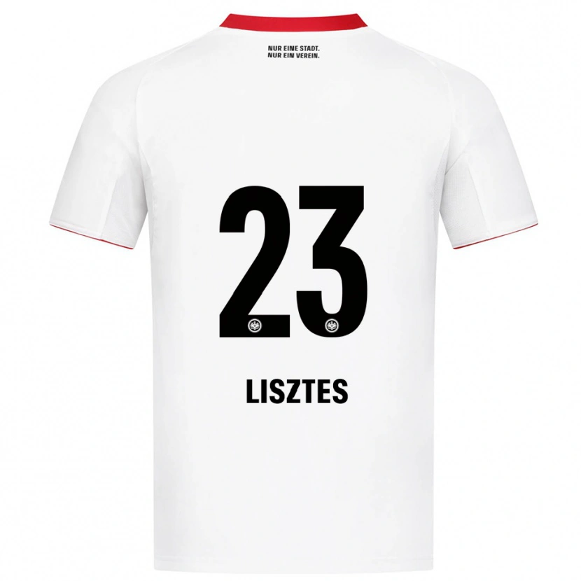 Danxen Damen Krisztián Lisztes #23 Weiß Rot Auswärtstrikot Trikot 2025/26 T-Shirt Schweiz