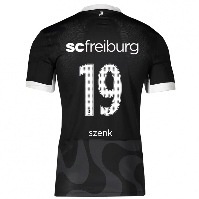 Danxen Damen Nia Szenk #19 Schwarz Weiß Auswärtstrikot Trikot 2025/26 T-Shirt Schweiz