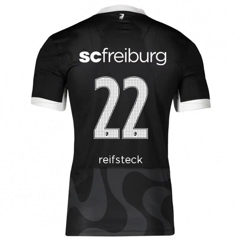 Danxen Damen Mika Reifsteck #22 Schwarz Weiß Auswärtstrikot Trikot 2025/26 T-Shirt Schweiz
