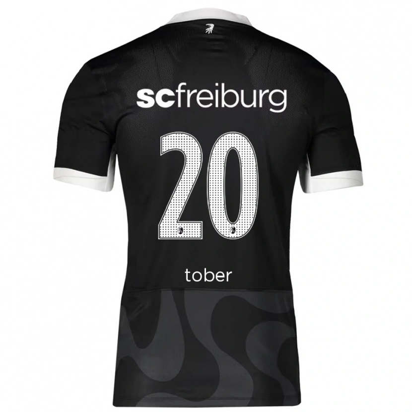 Danxen Damen Louis Tober #20 Schwarz Weiß Auswärtstrikot Trikot 2025/26 T-Shirt Schweiz