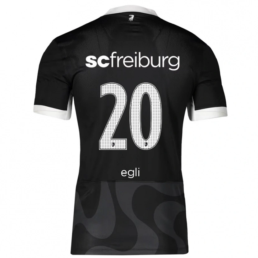 Danxen Damen Leela Egli #20 Schwarz Weiß Auswärtstrikot Trikot 2025/26 T-Shirt Schweiz
