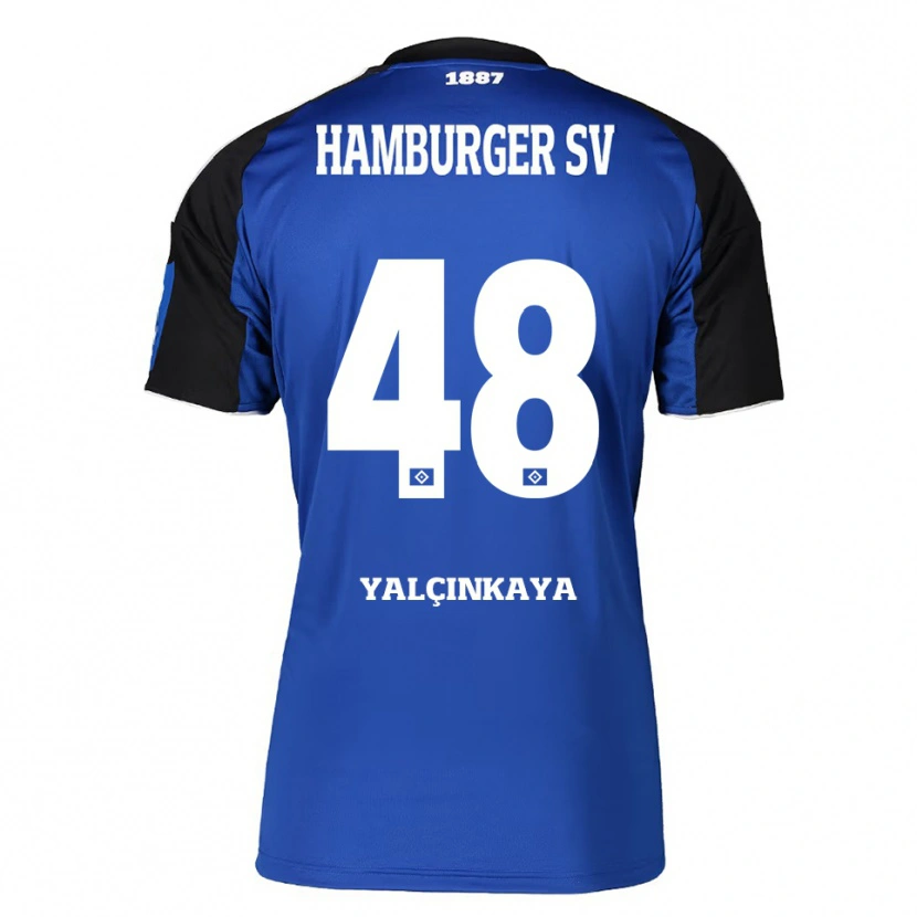 Danxen Damen Bilal Yalcinkaya #48 Blau Schwarz Auswärtstrikot Trikot 2025/26 T-Shirt Schweiz