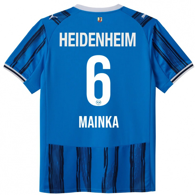 Danxen Damen Patrick Mainka #6 Blau Marineblau Auswärtstrikot Trikot 2025/26 T-Shirt Schweiz
