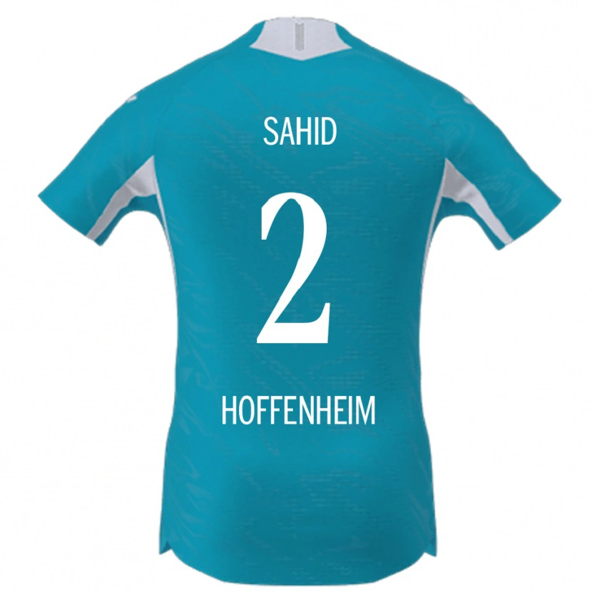 Danxen Damen Mohamed Sahid #2 Himmelblau Auswärtstrikot Trikot 2025/26 T-Shirt Schweiz