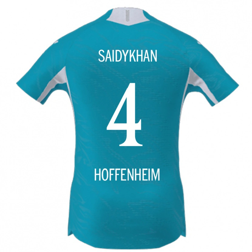 Danxen Damen Ibrahim Saidykhan #4 Himmelblau Auswärtstrikot Trikot 2025/26 T-Shirt Schweiz