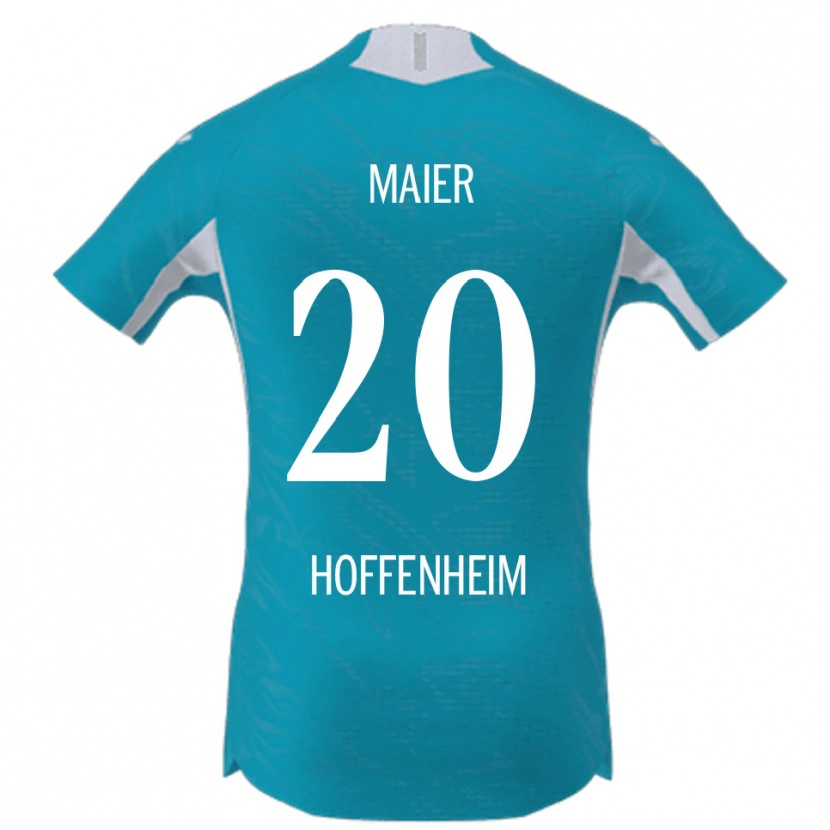 Danxen Damen Leonie Maier #20 Himmelblau Auswärtstrikot Trikot 2025/26 T-Shirt Schweiz