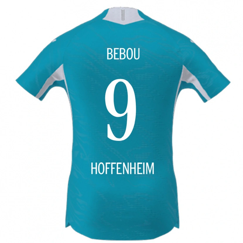 Danxen Damen Ihlas Bebou #9 Himmelblau Auswärtstrikot Trikot 2025/26 T-Shirt Schweiz