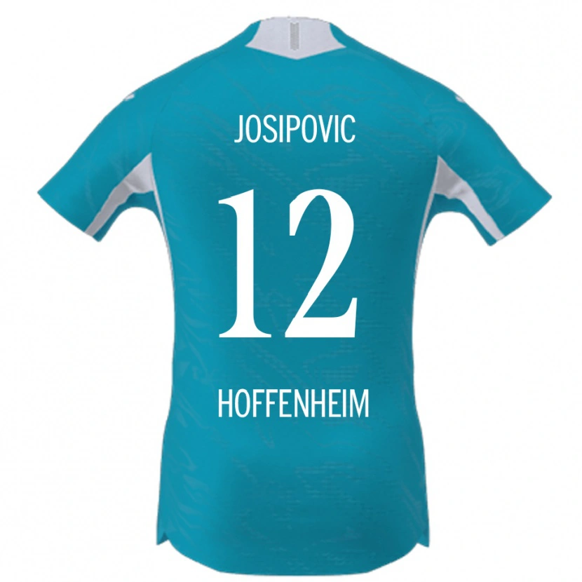 Danxen Damen Mihael Josipovic #12 Himmelblau Auswärtstrikot Trikot 2025/26 T-Shirt Schweiz