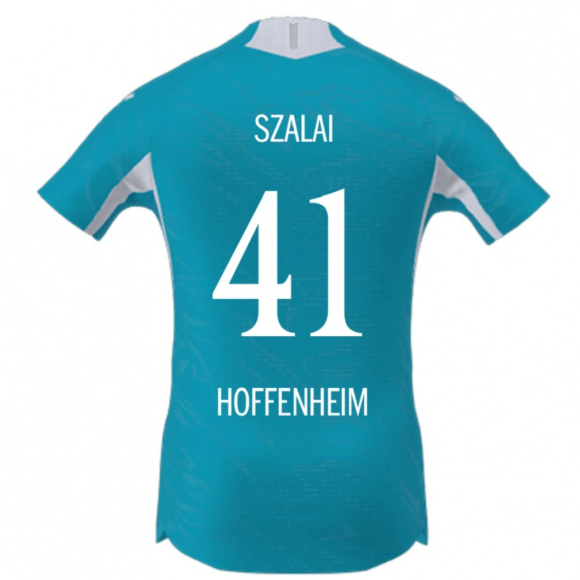 Danxen Damen Attila Szalai #41 Himmelblau Auswärtstrikot Trikot 2025/26 T-Shirt Schweiz