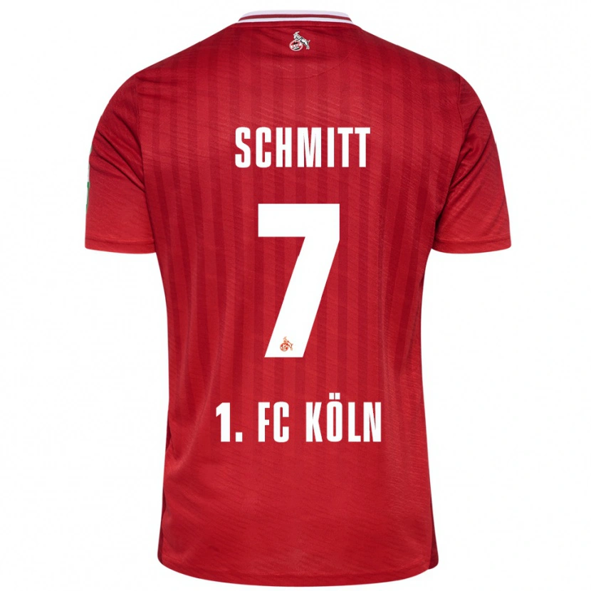 Danxen Damen Oliver Schmitt #7 Rot Weiß Auswärtstrikot Trikot 2025/26 T-Shirt Schweiz