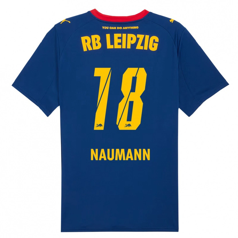 Danxen Damen Carlos Naumann #18 Marineblau Rot Auswärtstrikot Trikot 2025/26 T-Shirt Schweiz