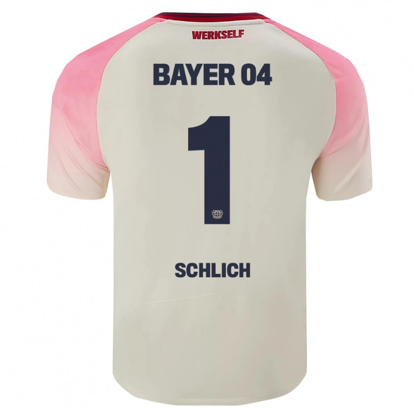 Danxen Damen Jesper Schlich #1 Pink Cremeweiß Auswärtstrikot Trikot 2025/26 T-Shirt Schweiz
