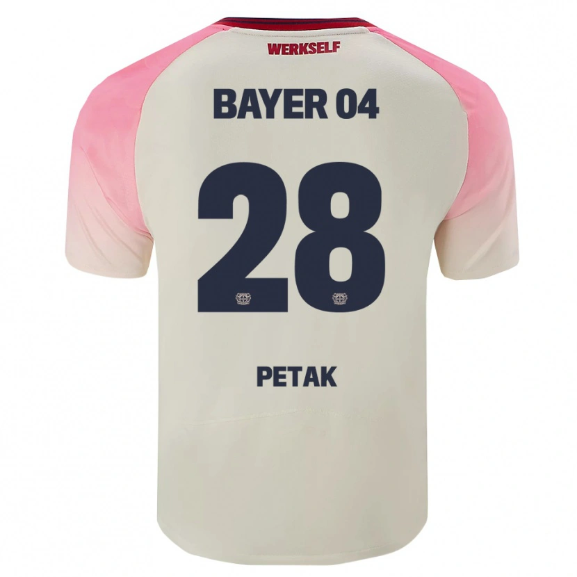 Danxen Damen Raoul Petak #28 Pink Cremeweiß Auswärtstrikot Trikot 2025/26 T-Shirt Schweiz