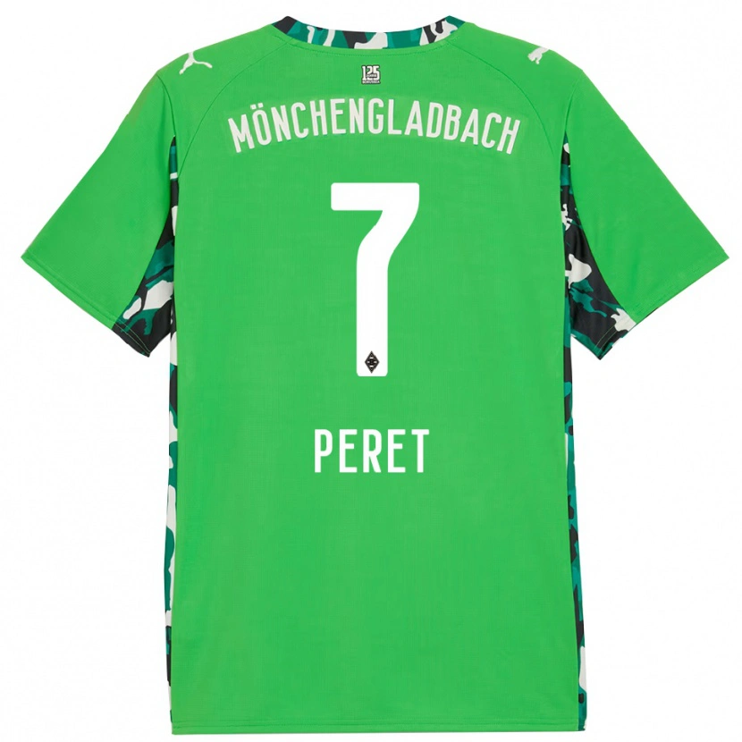 Danxen Damen Jakub Peret #7 Grün Schwarz Auswärtstrikot Trikot 2025/26 T-Shirt Schweiz