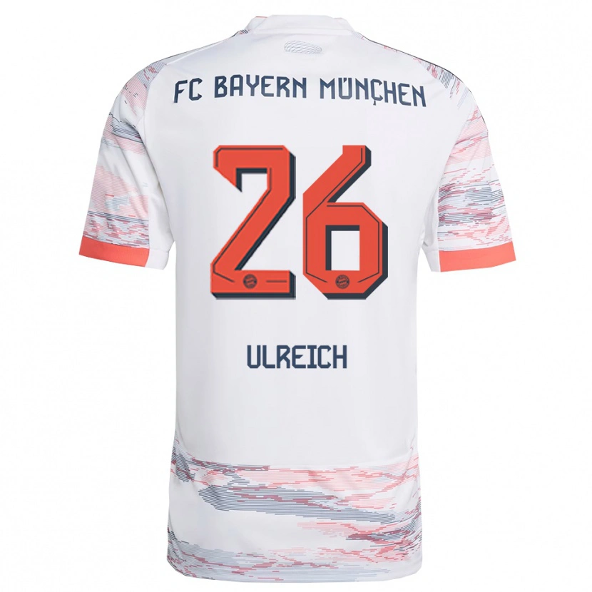 Danxen Damen Sven Ulreich #26 Weiß Grau Auswärtstrikot Trikot 2025/26 T-Shirt Schweiz