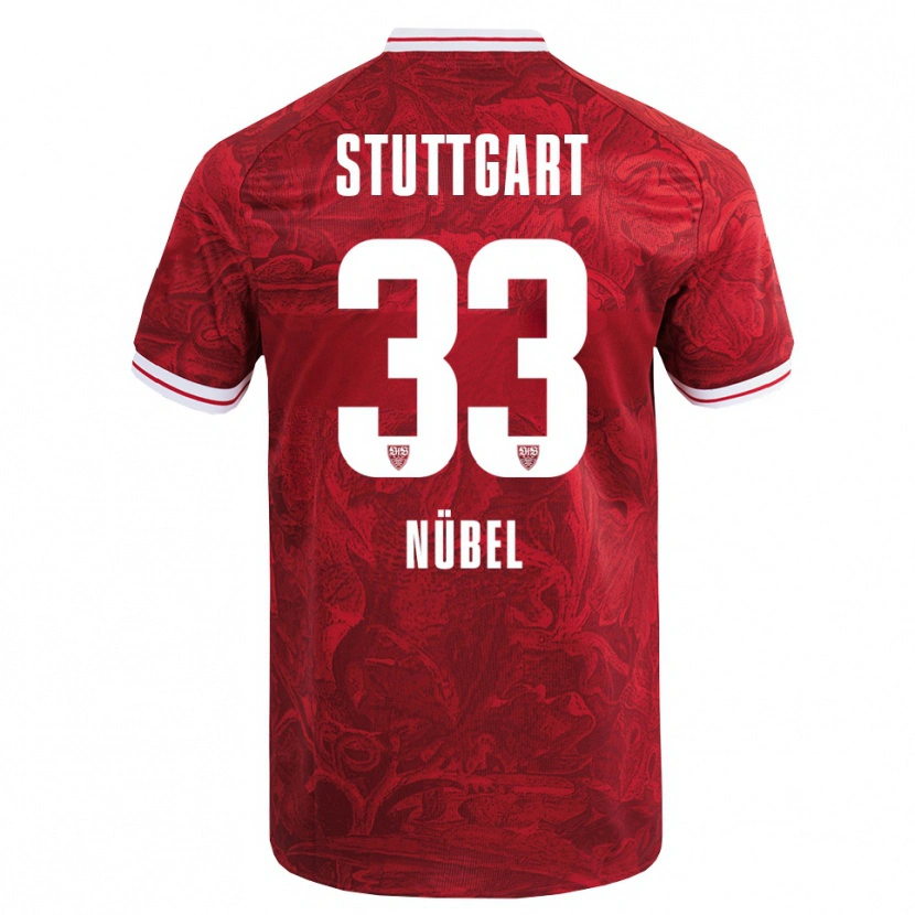 Danxen Damen Alexander Nübel #33 Rot Schwarz Auswärtstrikot Trikot 2025/26 T-Shirt Schweiz