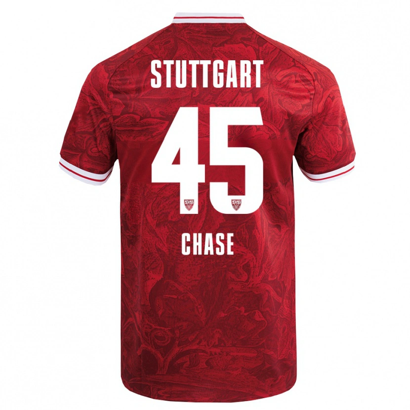 Danxen Damen Anrie Chase #45 Rot Schwarz Auswärtstrikot Trikot 2025/26 T-Shirt Schweiz