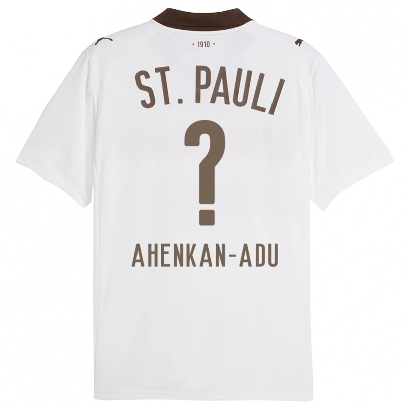 Danxen Damen Calvin Ahenkan-Adu #0 Weiß Rot Auswärtstrikot Trikot 2025/26 T-Shirt Schweiz