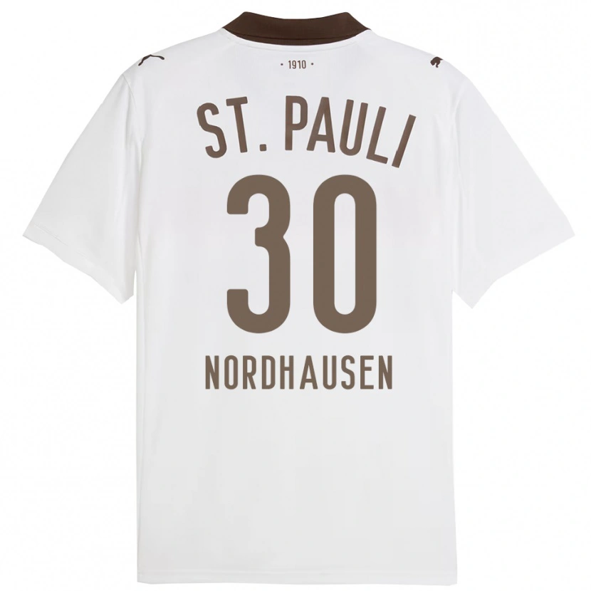 Danxen Damen Neele Nordhausen #30 Weiß Rot Auswärtstrikot Trikot 2025/26 T-Shirt Schweiz