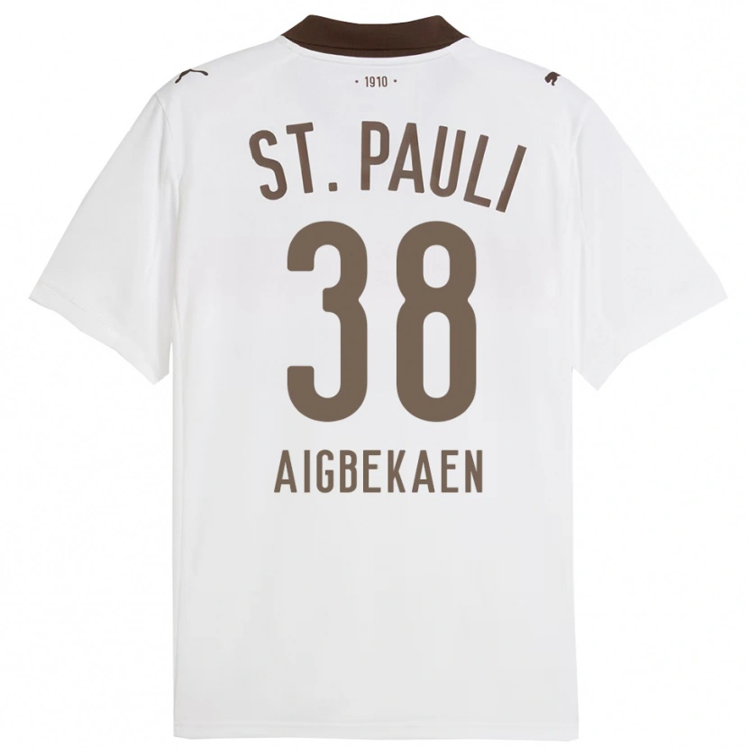 Danxen Damen Romeo Aigbekaen #38 Weiß Rot Auswärtstrikot Trikot 2025/26 T-Shirt Schweiz