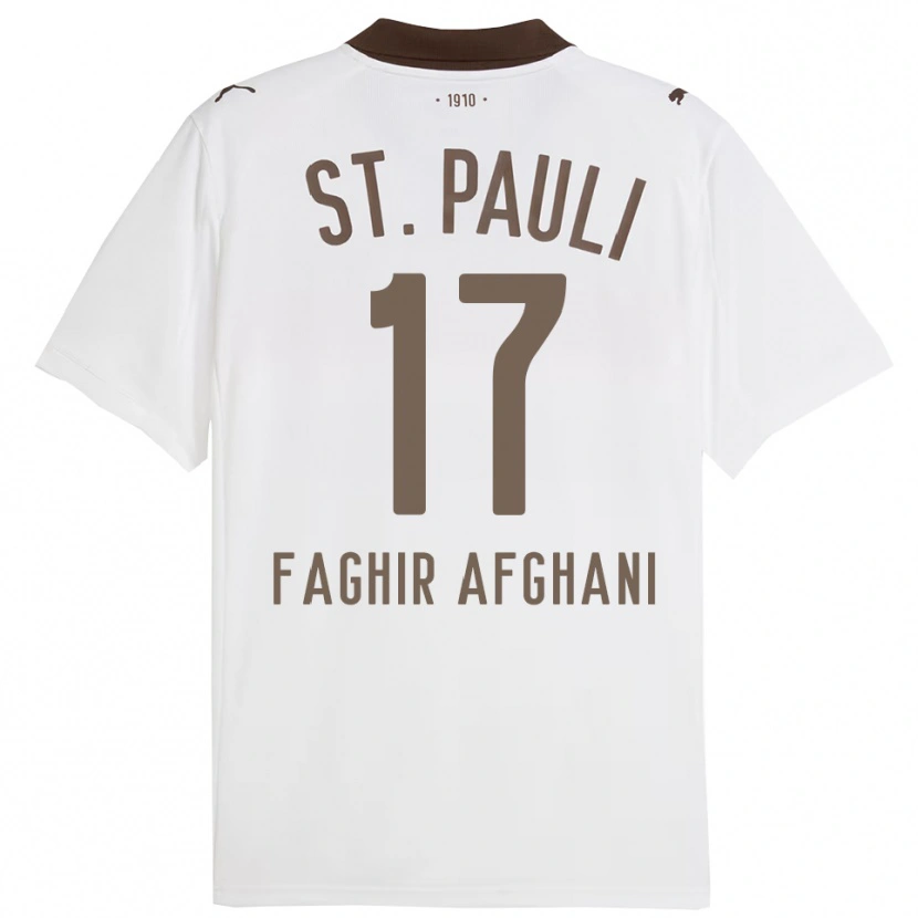 Danxen Damen Younan Faghir Afghani #17 Weiß Rot Auswärtstrikot Trikot 2025/26 T-Shirt Schweiz