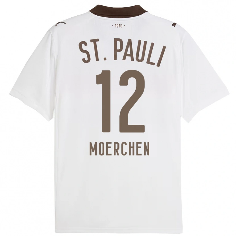 Danxen Damen Theo Moerchen #12 Weiß Rot Auswärtstrikot Trikot 2025/26 T-Shirt Schweiz