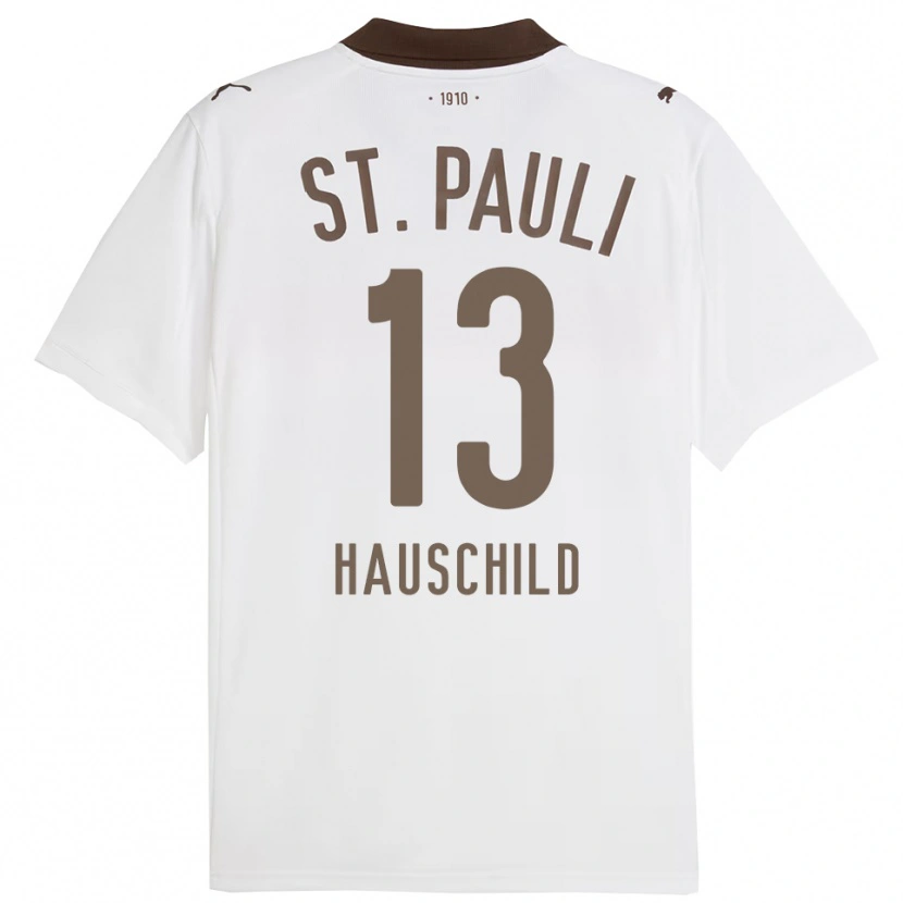 Danxen Damen Janice Hauschild #13 Weiß Rot Auswärtstrikot Trikot 2025/26 T-Shirt Schweiz