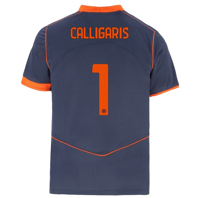 Danxen Damen Alessandro Calligaris #1 Grau Orange Ausweichtrikot Trikot 2025/26 T-Shirt Schweiz