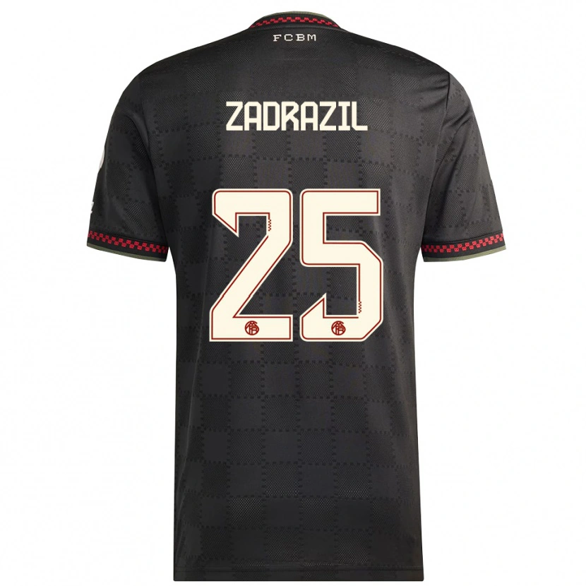 Danxen Damen Sarah Zadrazil #25 Schwarz Weiß Ausweichtrikot Trikot 2025/26 T-Shirt Schweiz