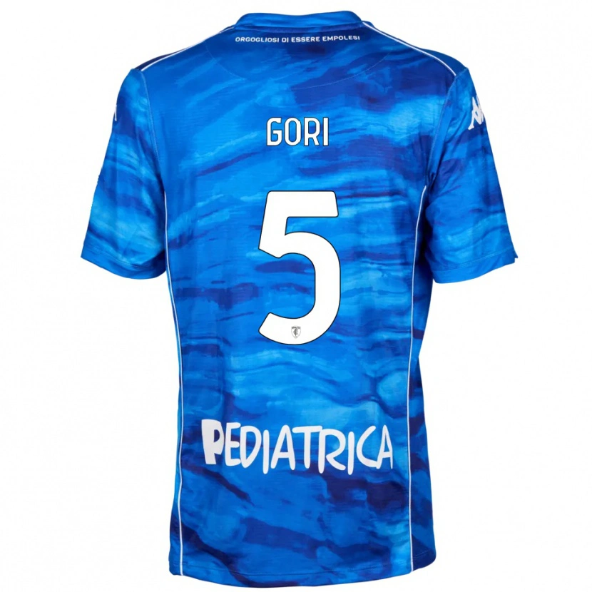Danxen Kinder Alessandro Gori #5 Blau Weiß Heimtrikot Trikot 2025/26 T-Shirt Schweiz