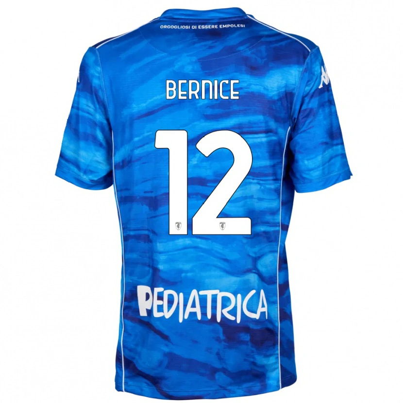 Danxen Kinder Matteo Bernice #12 Blau Weiß Heimtrikot Trikot 2025/26 T-Shirt Schweiz