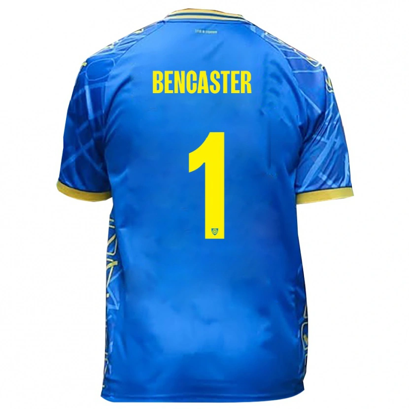 Danxen Kinder Mattia Bencaster #1 Himmelblau Gelb Heimtrikot Trikot 2025/26 T-Shirt Schweiz