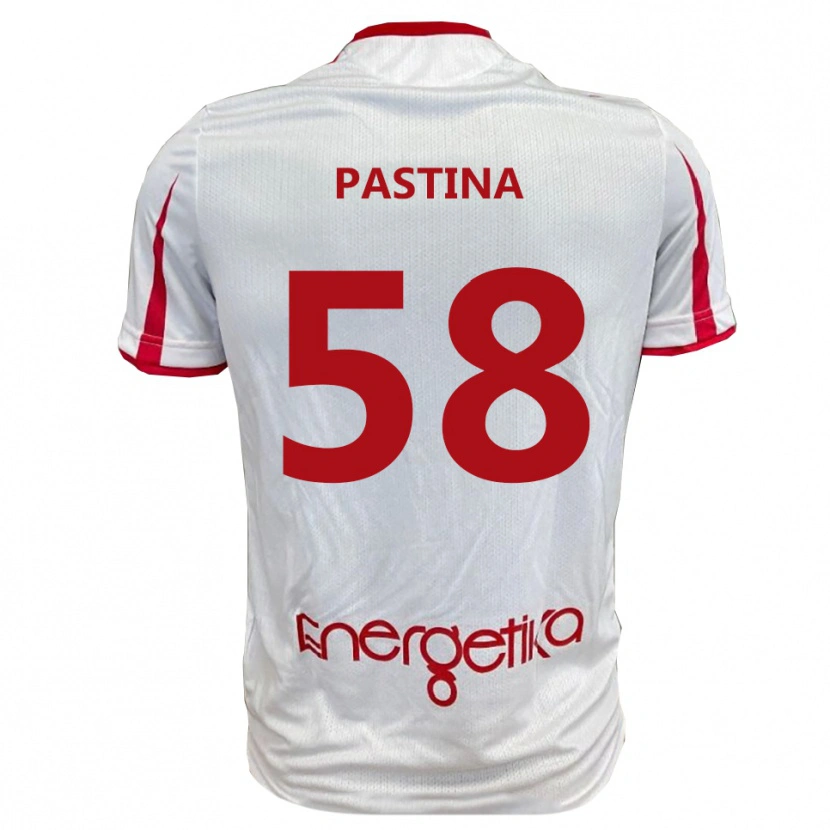 Danxen Kinder Christian Pastina #58 Weiß Rot Heimtrikot Trikot 2025/26 T-Shirt Schweiz